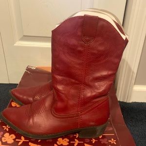 Red Cowboy Boots!